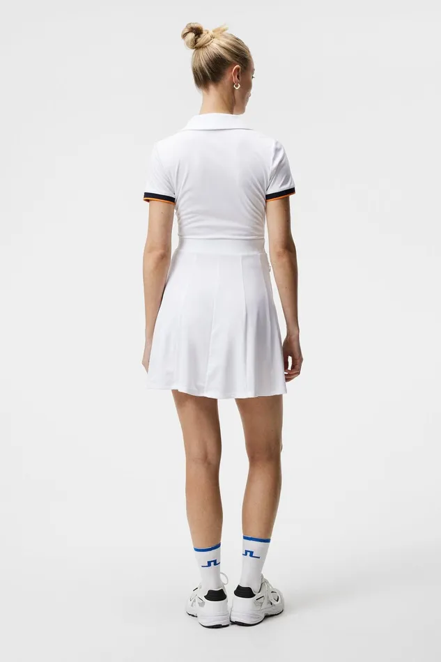 Women Dagmar Dress White JLindeberg Dresses Women Dagmar Dress White JLindeberg Dresses