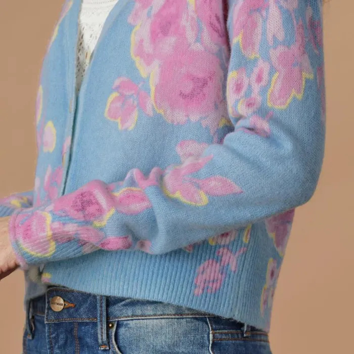 Women Dahlia Bloom Cardigan Lemonade Sundance Catalog Sweaters Women Dahlia Bloom Cardigan Lemonade Sundance Catalog Sweaters