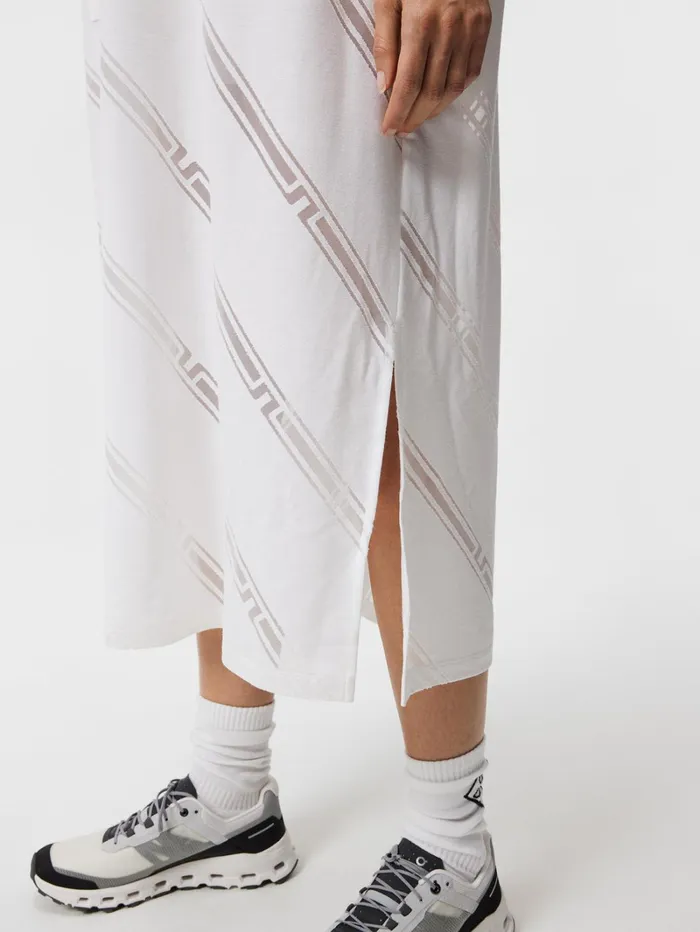 Women Daniela Dress White JLindeberg Dresses Women Daniela Dress White JLindeberg Dresses