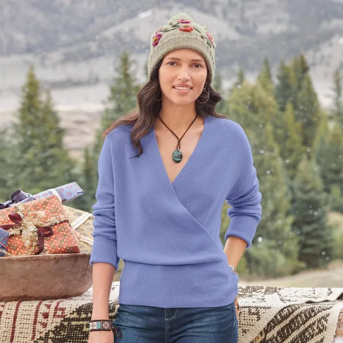 Women Daria Cashmere Sweater Vibrntpink Sundance Catalog Sweaters