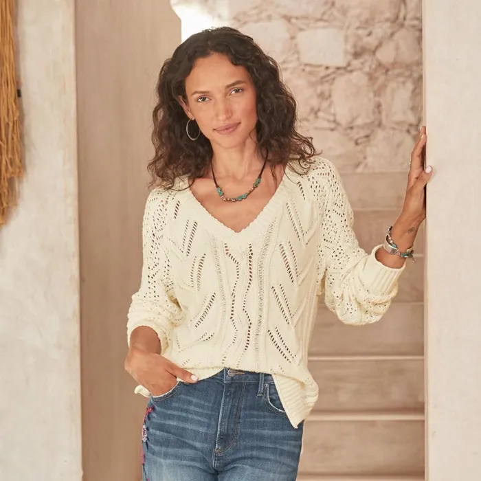 Women Delano Sweater White Sundance Catalog Sweaters Women Delano Sweater White Sundance Catalog Sweaters