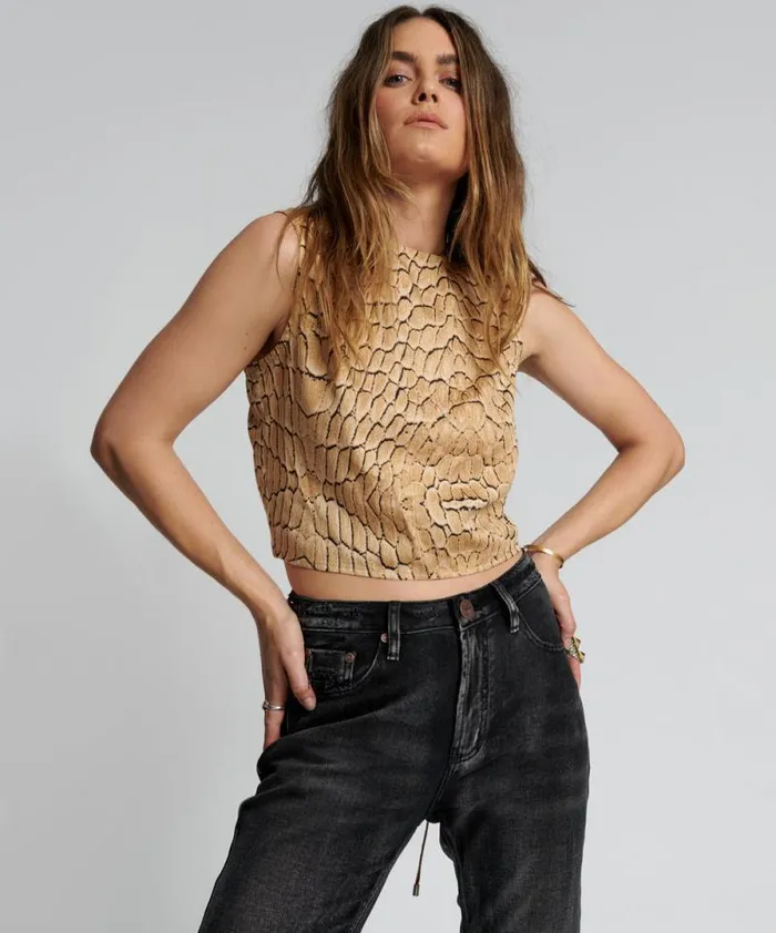 Women DELUSION NEW WORLD TOP One Teaspoon Tops