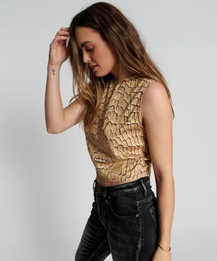 Women DELUSION NEW WORLD TOP One Teaspoon Tops Women DELUSION NEW WORLD TOP One Teaspoon Tops
