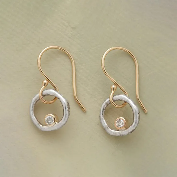Women Diamonds In Orbit Earrings Sundance Catalog Earrings