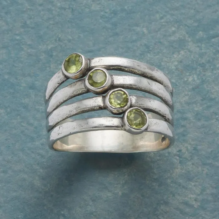 Women Divisions Peridot Ring Sundance Catalog Rings