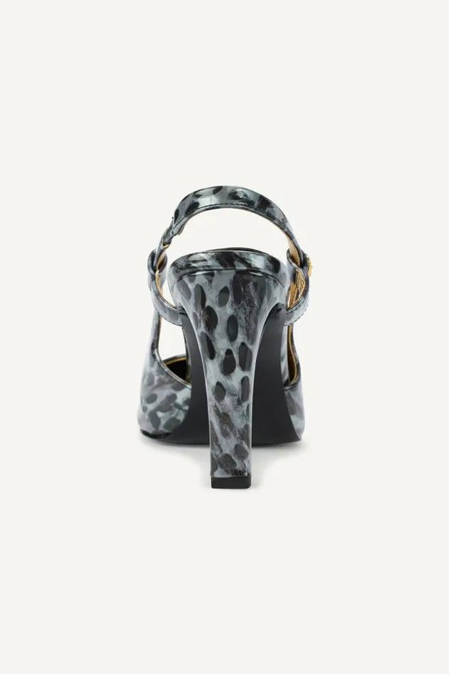 Women DONNA SLINGBACK PUMP Grey Donna Karan New York Heels And Wedges Women DONNA SLINGBACK PUMP Grey Donna Karan New York Heels And Wedges
