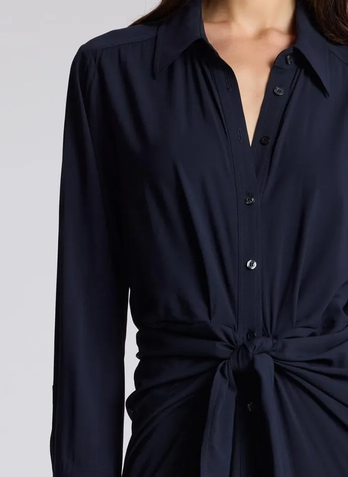Women Dresses ALC Mila Maxi Shirtdress Maritime Navy