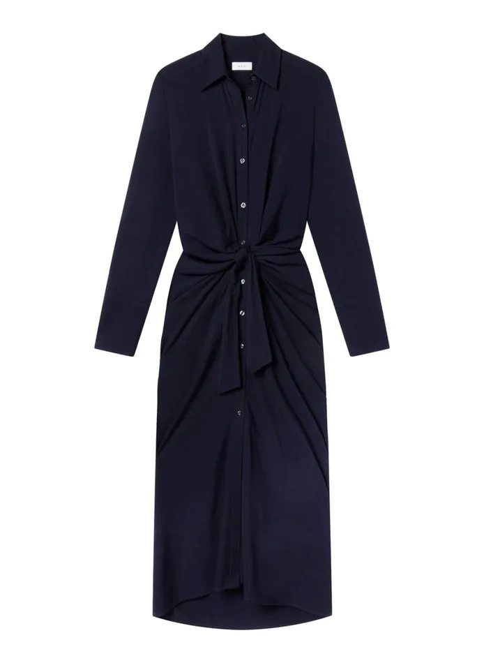 Women Dresses ALC Mila Maxi Shirtdress Maritime Navy
