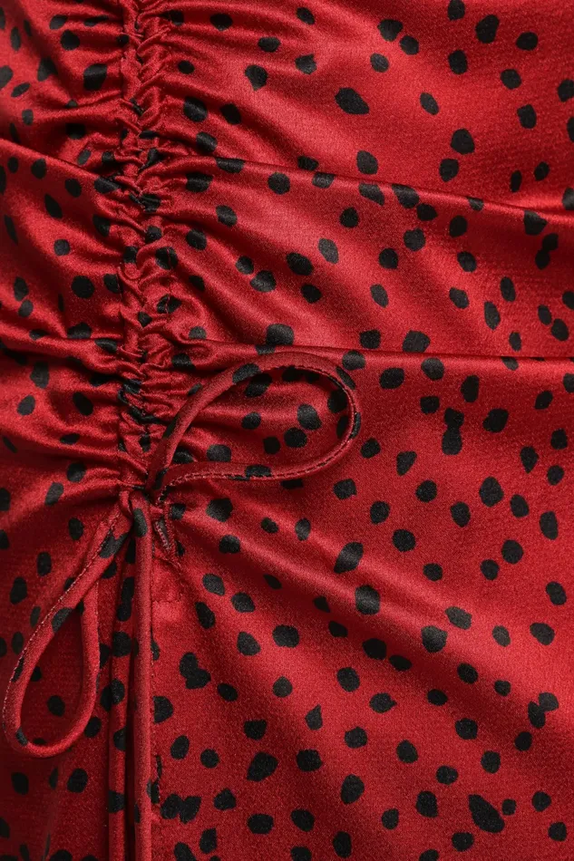 Women Dresses Petal and Pup Enid Midi Dress Red
