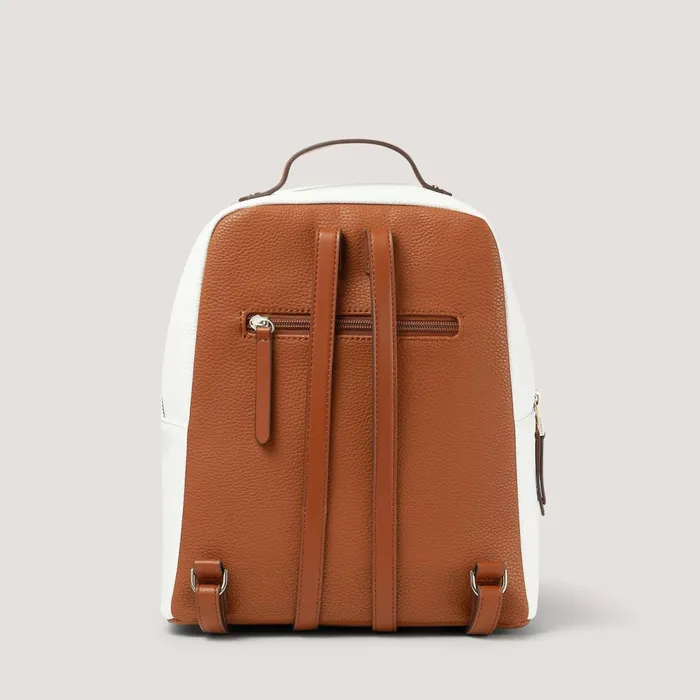 Women Eden Backpack White And Tan Fiorelli Backpacks
