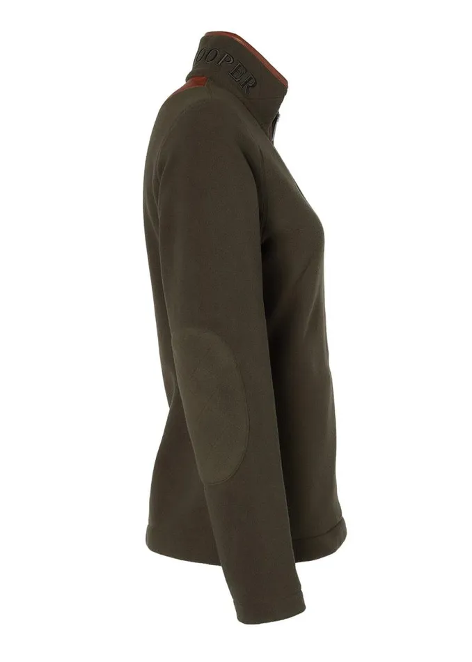 WomenEquestrian Fleeces Holland Cooper Country Fleece Half Zip Khaki WomenEquestrian Fleeces Holland Cooper Country Fleece Half Zip Khaki