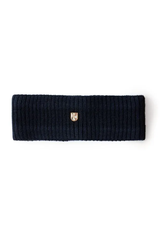 WomenEquestrian Hats and Headbands Holland Cooper Burghley Headband Ink Navy
