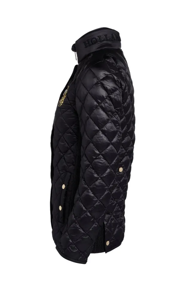 WomenEquestrian Jackets Holland Cooper Diamond Quilt Classic Jacket Black WomenEquestrian Jackets Holland Cooper Diamond Quilt Classic Jacket Black