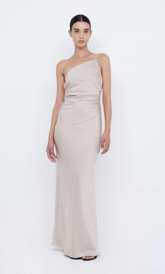 Women ETERNITY ASYM MAXI DRESS 8211 SAND Bec Bridge Maxi Dresses