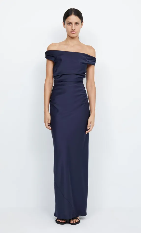 Women ETERNITY OFF SHOULDER MAXI 8211 INK Bec Bridge Maxi Dresses