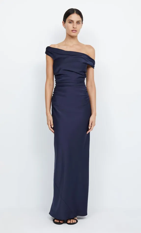 Women ETERNITY OFF SHOULDER MAXI 8211 INK Bec Bridge Maxi Dresses