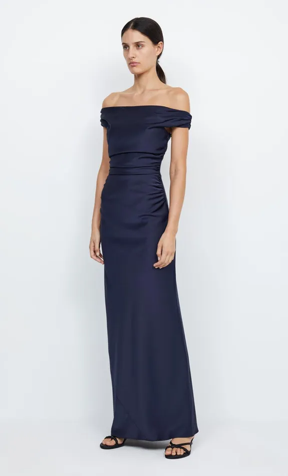Women ETERNITY OFF SHOULDER MAXI 8211 INK Bec Bridge Maxi Dresses