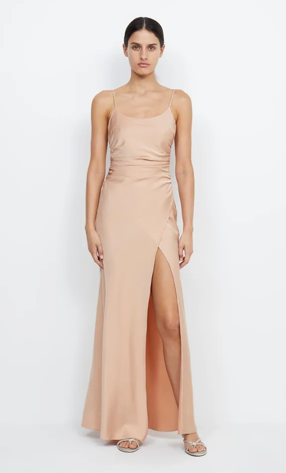Women ETERNITY SCOOP MAXI DRESS 8211 ROSE GOLD Bec Bridge Bridesmaid Dresses