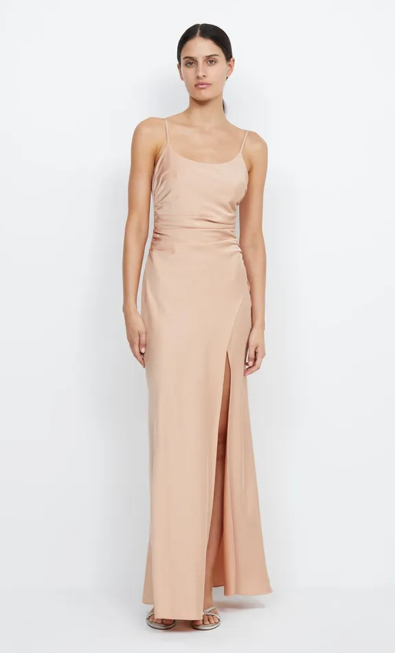 Women ETERNITY SCOOP MAXI DRESS 8211 ROSE GOLD Bec Bridge Bridesmaid Dresses