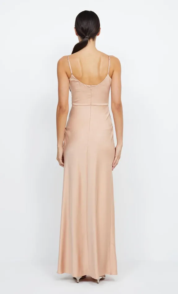 Women ETERNITY SCOOP MAXI DRESS 8211 ROSE GOLD Bec Bridge Bridesmaid Dresses
