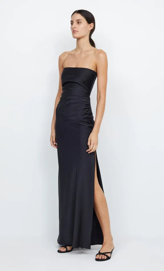 Women ETERNITY STRAPLESS MAXI 8211 BLACK Bec Bridge Maxi Dresses