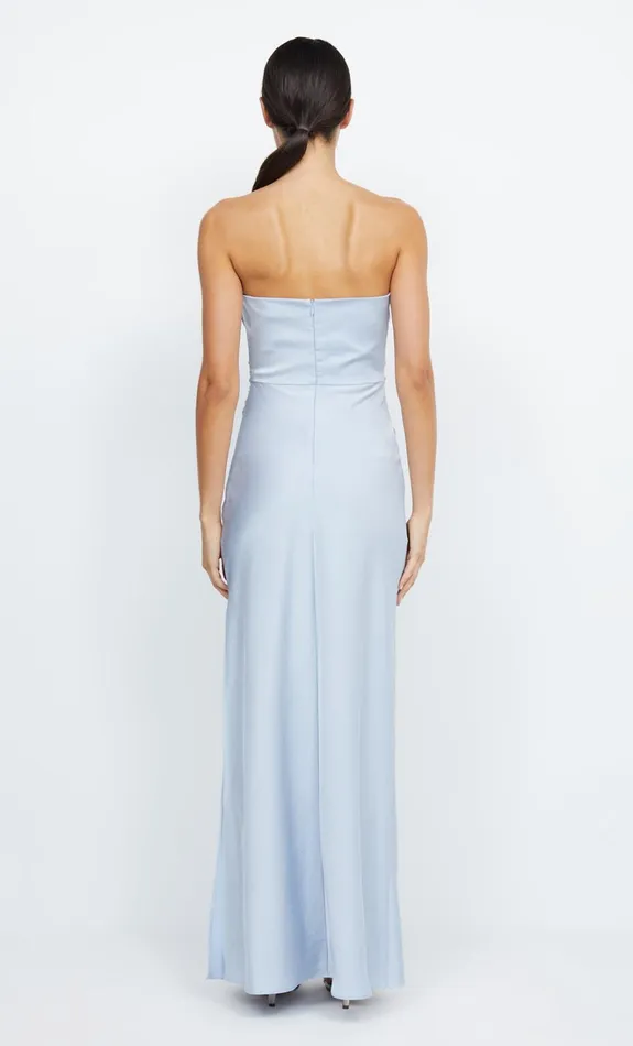 Women ETERNITY STRAPLESS MAXI 8211 DUSTY BLUE Bec Bridge Maxi Dresses