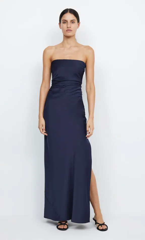 Women ETERNITY STRAPLESS MAXI 8211 INK Bec Bridge Bridesmaid Dresses