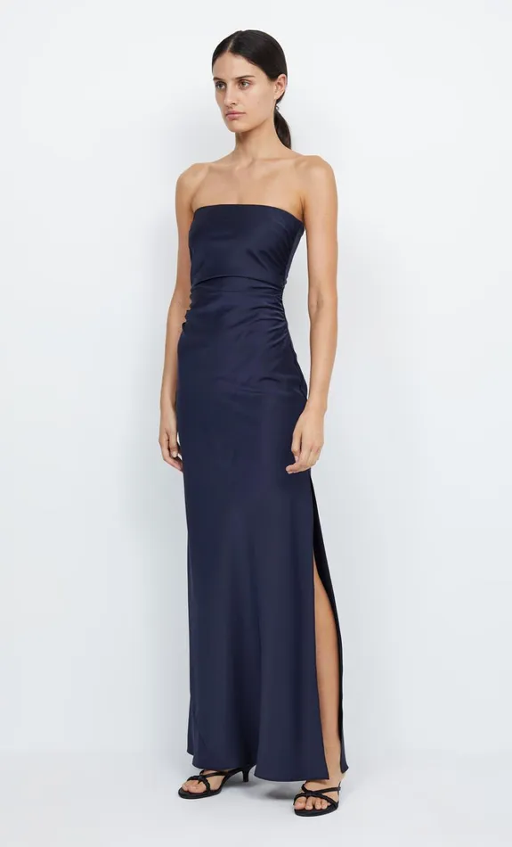 Women ETERNITY STRAPLESS MAXI 8211 INK Bec Bridge Bridesmaid Dresses