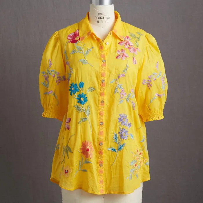 Women Evangelina Smocked Shirt Petite Sunshine Sundance Catalog Petite Styles Women Evangelina Smocked Shirt Petite Sunshine Sundance Catalog Petite Styles