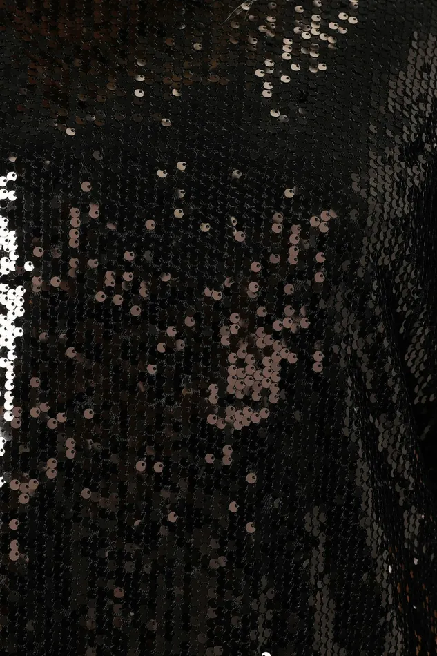 Women Event Dresses Petal and Pup Jemima Mini Dress Black Sequin