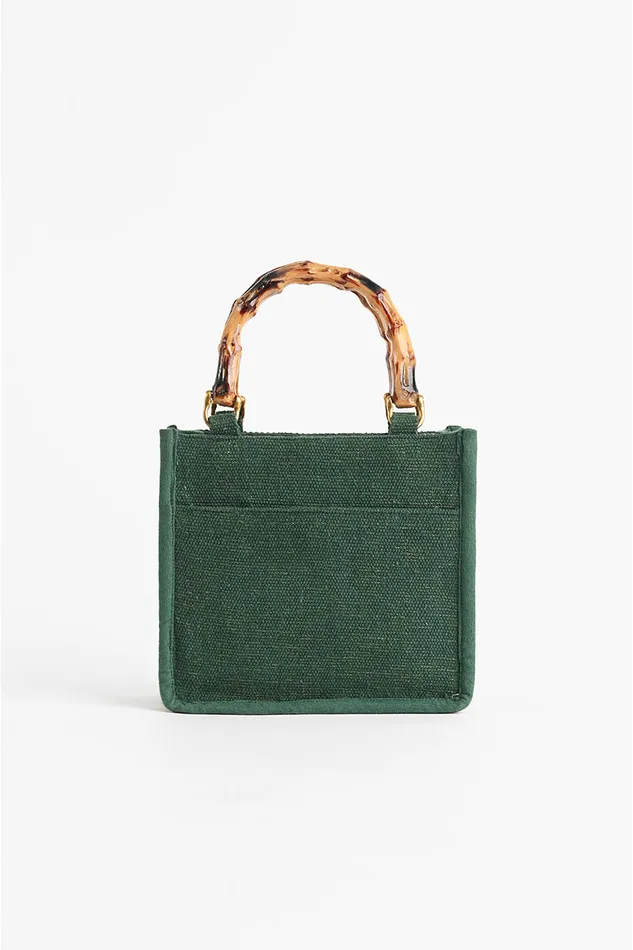 Women Evergreen Monstera Embellished Crossbody Bag Crossbody Bags America and Beyond
