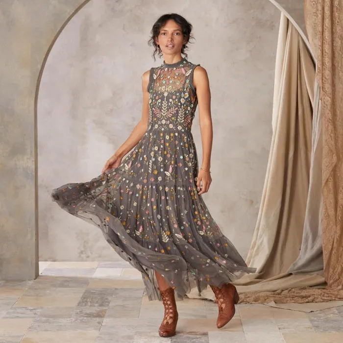 Women Fabled Dreams Dress Petite Light Blue Sundance Catalog Dresses and Jumpsuits Women Fabled Dreams Dress Petite Light Blue Sundance Catalog Dresses and Jumpsuits