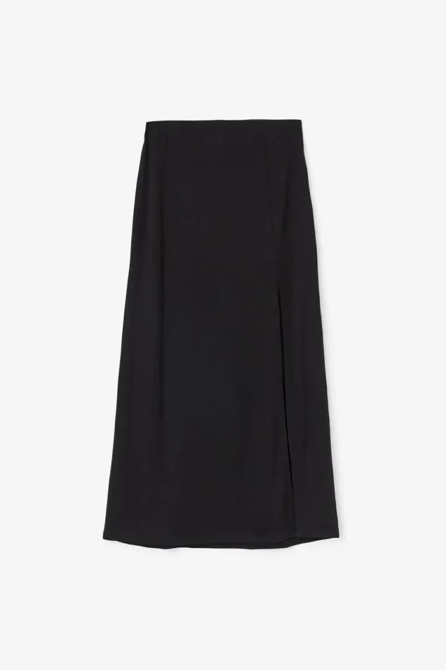 Women Fila Skirts Londyn Midi Skirt Black