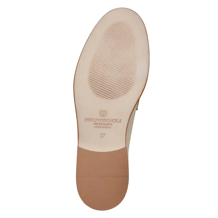Women Flats and Loafers Bruno Magli LIXIA Loafer BONE