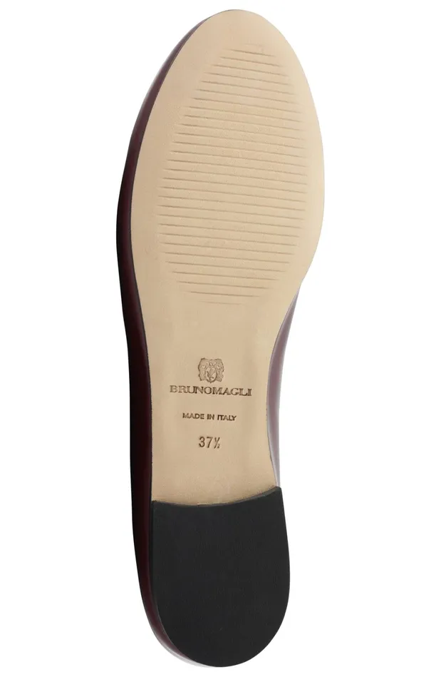 Women Flats and Loafers Bruno Magli Mimi Signature Leather Ballet Flat 8211 Bordeaux Patent Women Flats and Loafers Bruno Magli Mimi Signature Leather Ballet Flat 8211 Bordeaux Patent