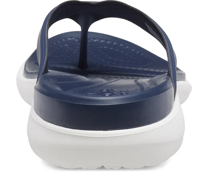Women FlipFlops Crocs Capri V Sporty Flip Navy