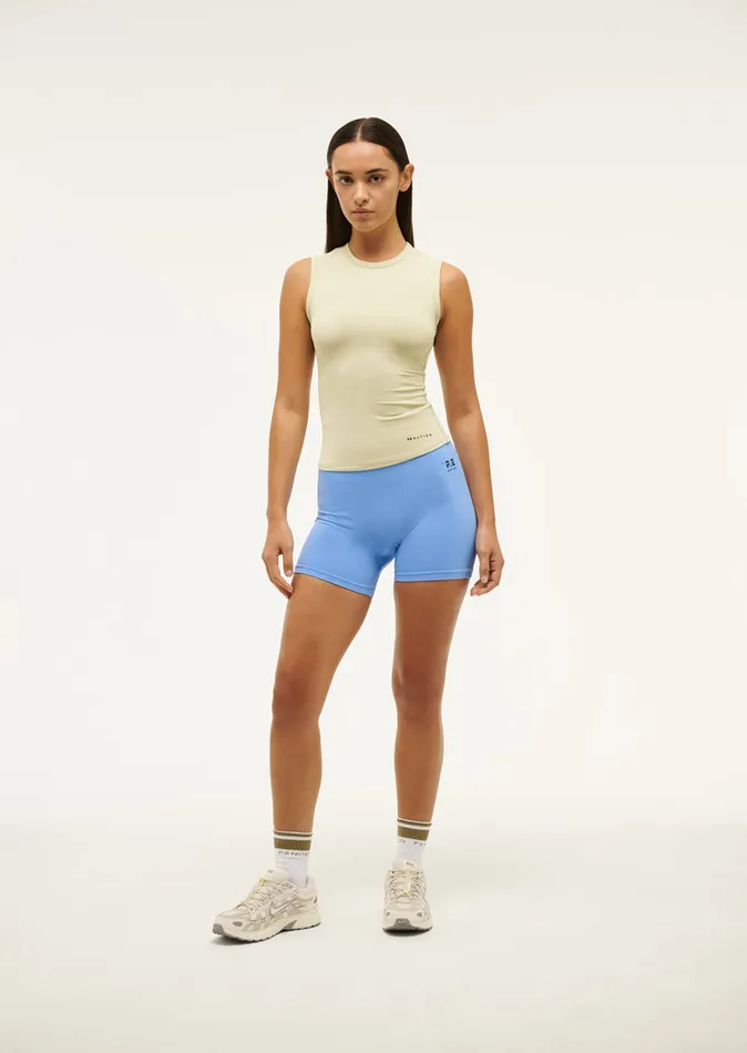 Women FOUNDATION MUSCLE TANK IN OVERCAST Bodyluxe PE Nation