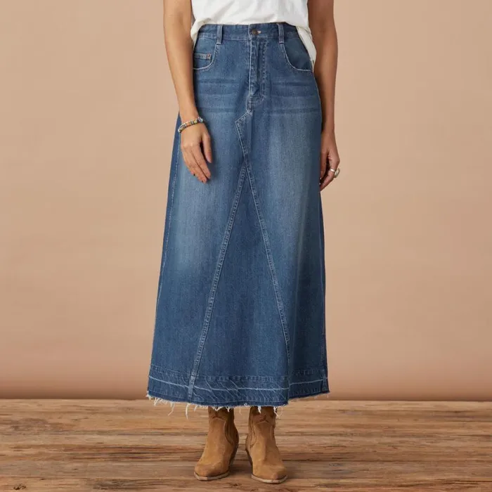 Women Fraser Denim Skirt Medium Wash Sundance Catalog Denim Shop Women Fraser Denim Skirt Medium Wash Sundance Catalog Denim Shop