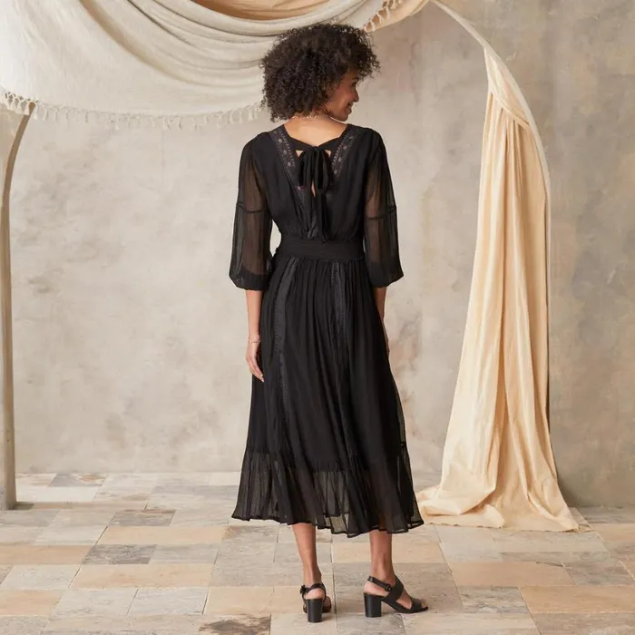Women Giverny Dress Petite Black Sundance Catalog Dresses and Jumpsuits Women Giverny Dress Petite Black Sundance Catalog Dresses and Jumpsuits