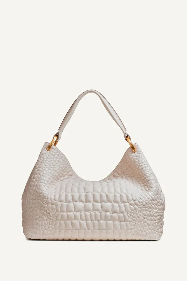 Women GLENWOOD SHOULDER BAG Sand Donna Karan New York Shoulder And Hobo Bags Women GLENWOOD SHOULDER BAG Sand Donna Karan New York Shoulder And Hobo Bags