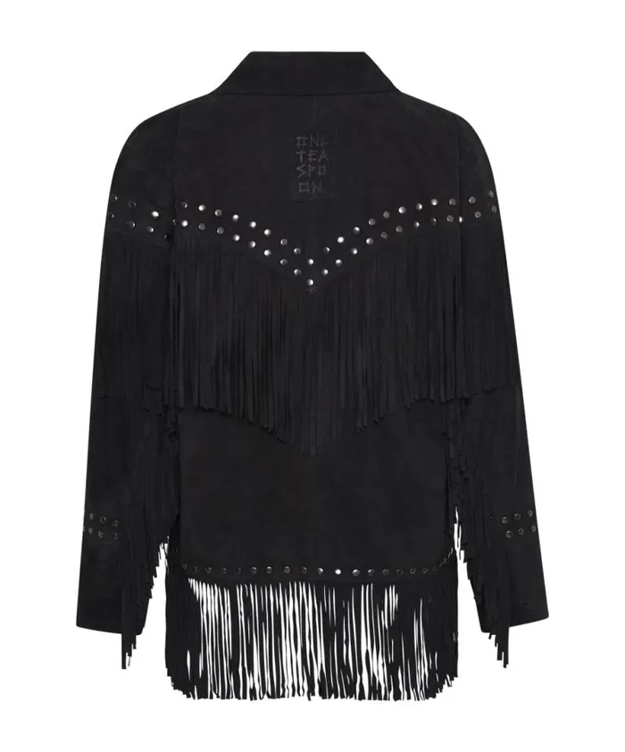Women GOTHIC RODEO FRINGED SUEDE STUDDED JACKET One Teaspoon Jackets Women GOTHIC RODEO FRINGED SUEDE STUDDED JACKET One Teaspoon Jackets