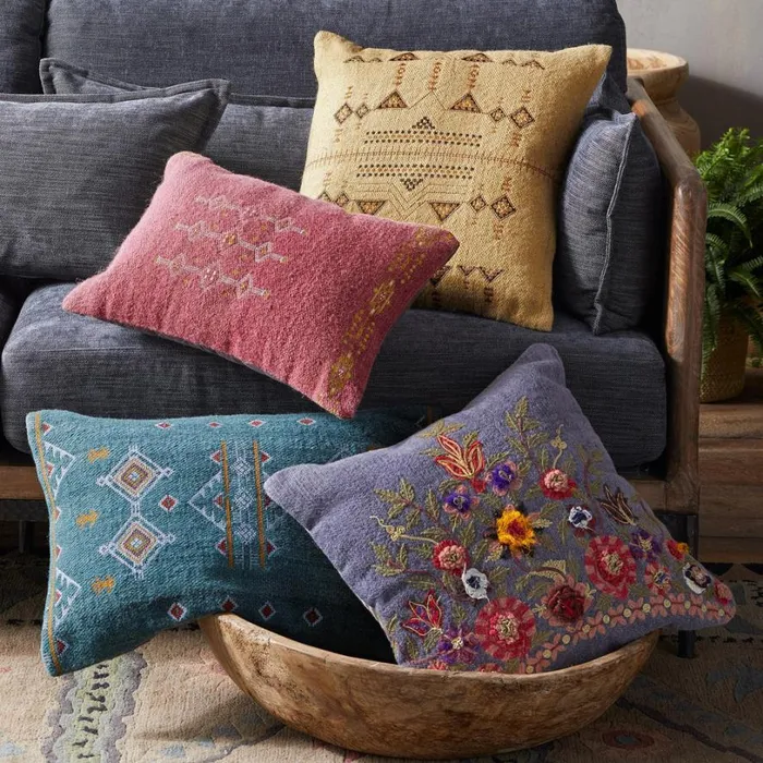 Women Greta Inspired Bloom Pillow Sundance Catalog Decor Women Greta Inspired Bloom Pillow Sundance Catalog Decor