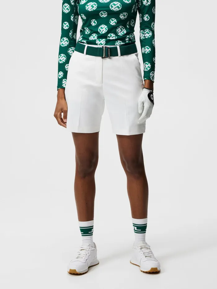 Women Gwen Long Shorts White JLindeberg Shorts