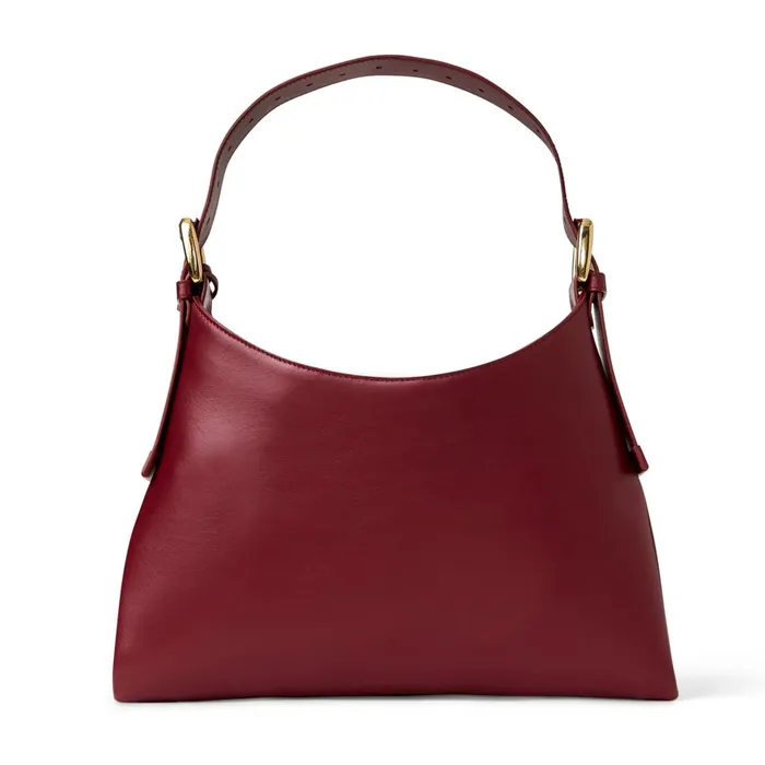 Women Handbags Bruno Magli Cora Mini Wine Nappa Leather