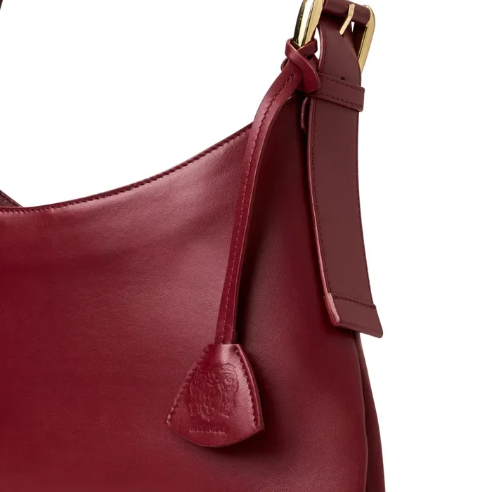 Women Handbags Bruno Magli Cora Mini Wine Nappa Leather