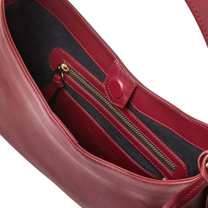 Women Handbags Bruno Magli Cora Mini Wine Nappa Leather