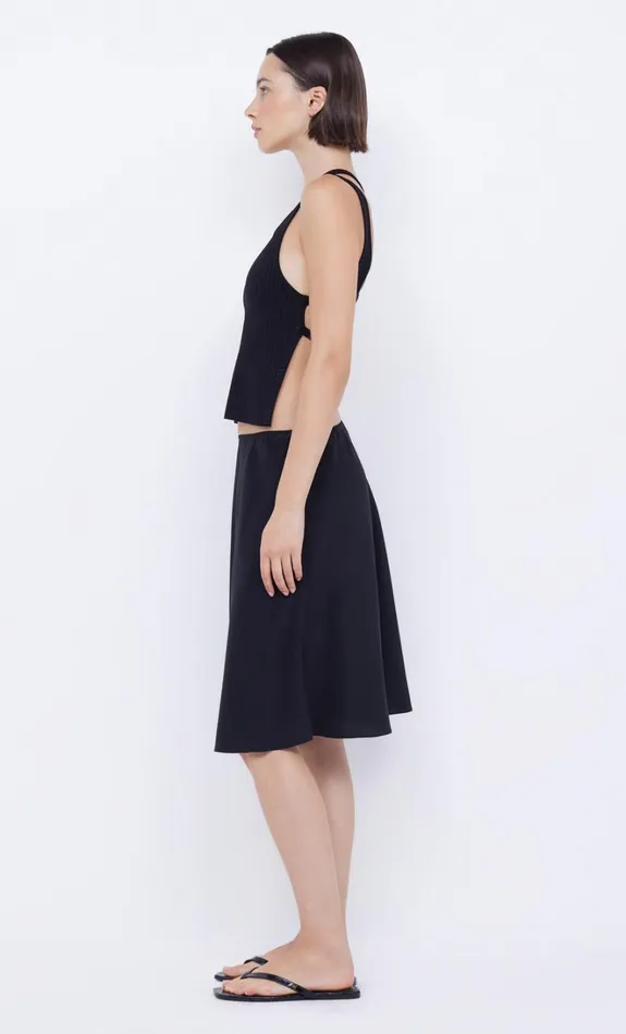 Women HARI BACKLESS TOP 8211 BLACKBLACK Bec Bridge Cropped