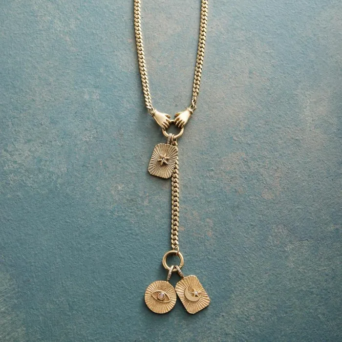 Women Helping Hands Necklace Sundance Catalog Necklaces