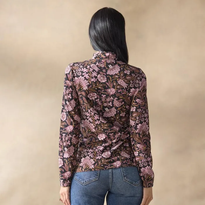Women Henriette Turtleneck Onyx Sundance Catalog Tops Women Henriette Turtleneck Onyx Sundance Catalog Tops