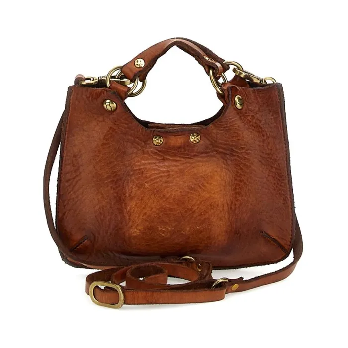 Women Hiddenite Cognac Campomaggi Crossbody Bags Women Hiddenite Cognac Campomaggi Crossbody Bags